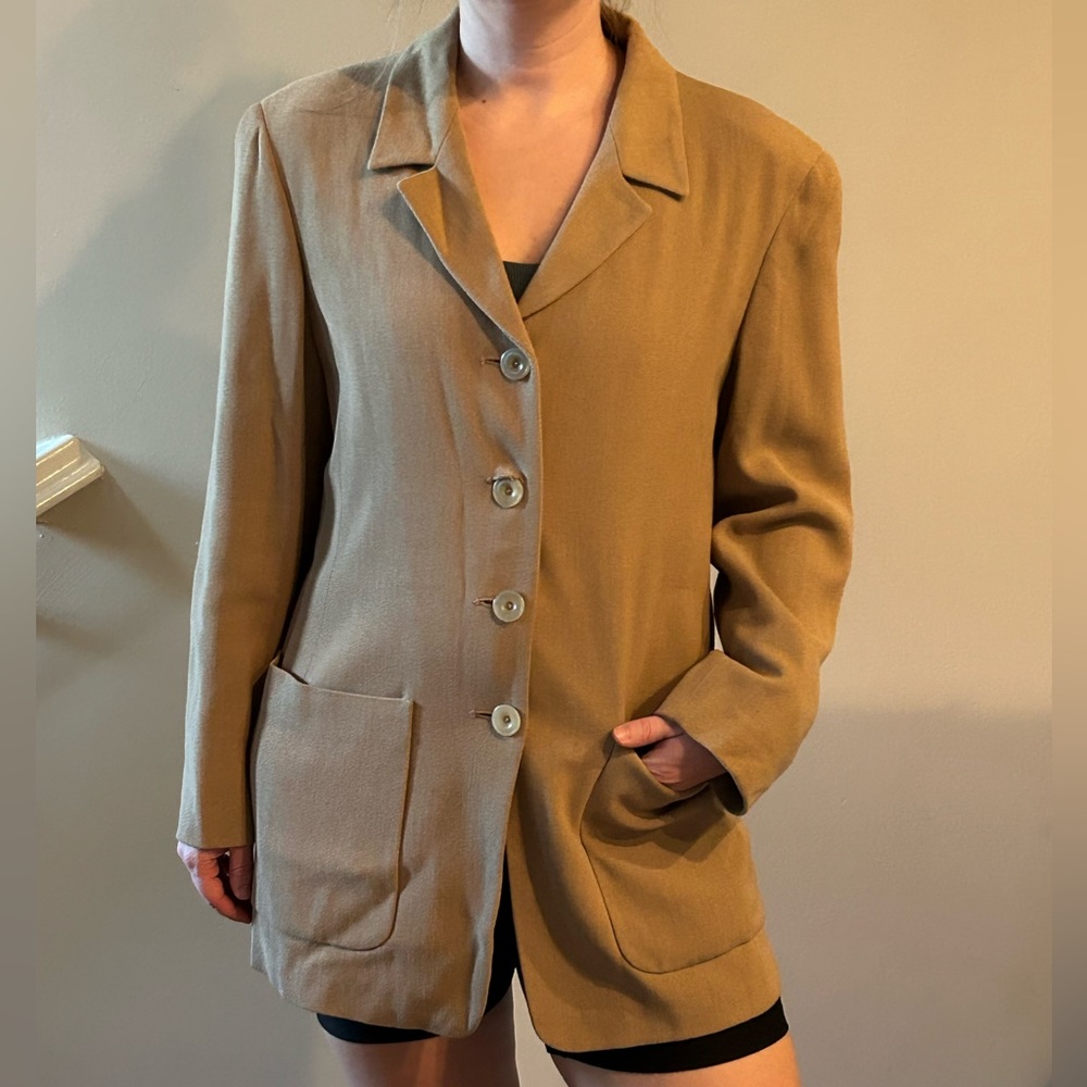 MaxMara 4-button wool blazer